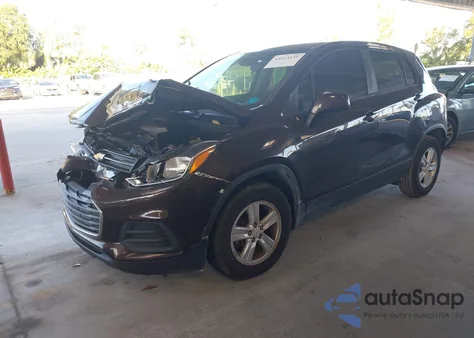 2020 Chevrolet Trax Fwd Ls из США, поврежденный, VIN KL7CJKSB2LB351616